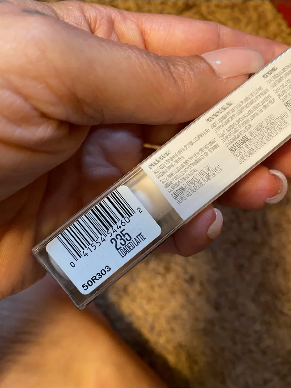 Maybelline SuperStay 24 Color Lipstick 235 loaded latte